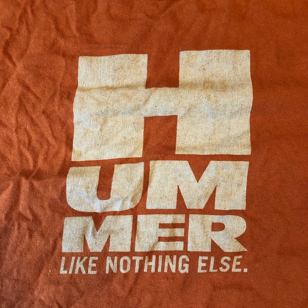 Men’s Vintage HUMMER T Shirt Men’s Medium